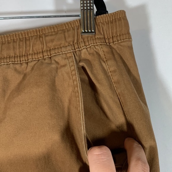 Warehouse One Tan Brown Khaki Jogger Pants - Picture 4 of 9